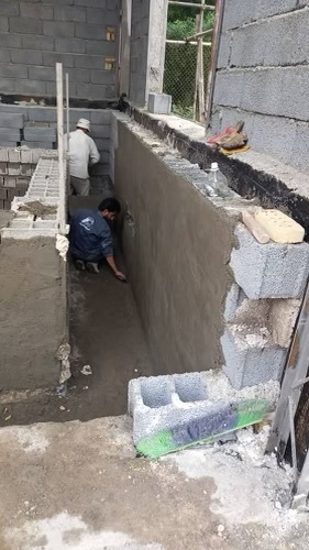 Plastering the walls of the channels