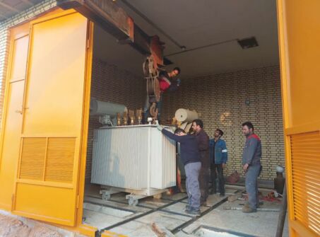 مپناک/ترانسفورماتور و کابل کشی