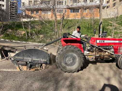 Digging with a trencher