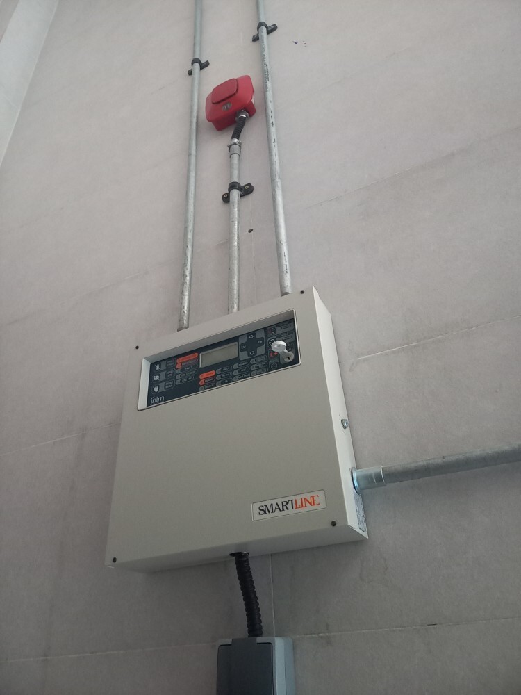 Installation of fire alarm system